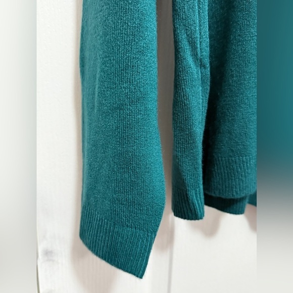 Sag Harbor plus size women’s 2X acrylic sweater dark cyan green pullover NWT New - Picture 5 of 14